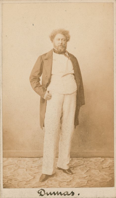 Alexandre Dumas, spisovatel od English Photographer