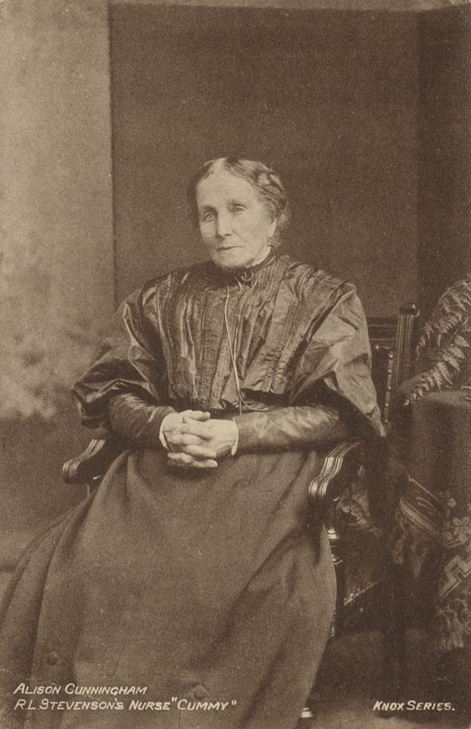Alison Cunningham, dětská sestra Roberta Louise Stevensona od English Photographer