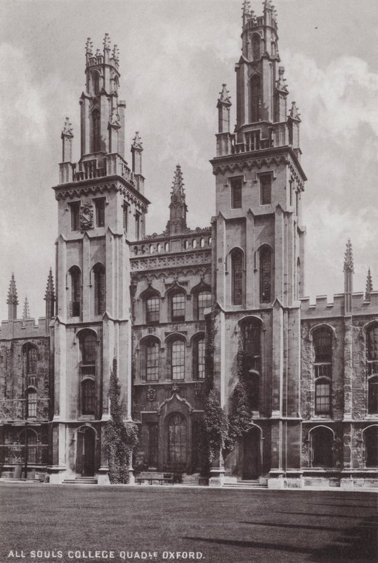 All Souls College Quadrangle Oxford od English Photographer