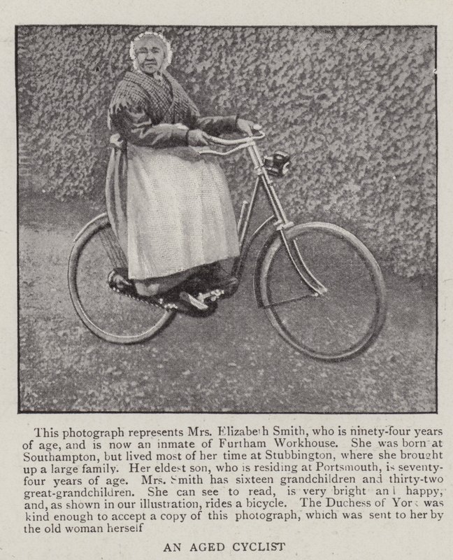 Starší cyklista od English Photographer