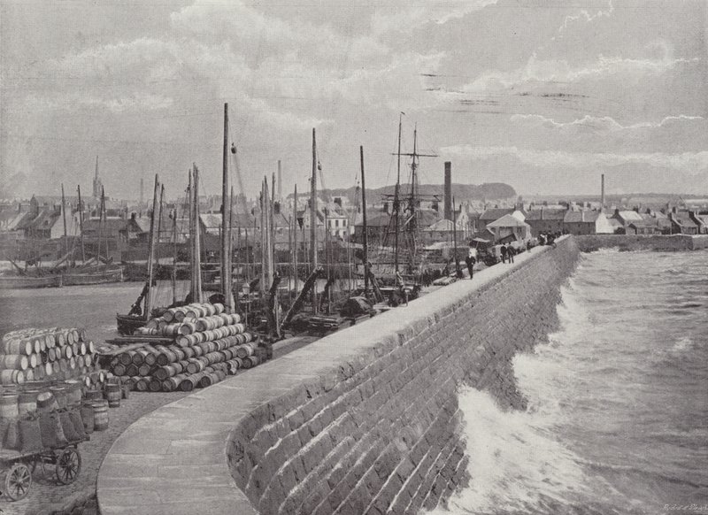 Arbroath, Ochranná zeď od English Photographer