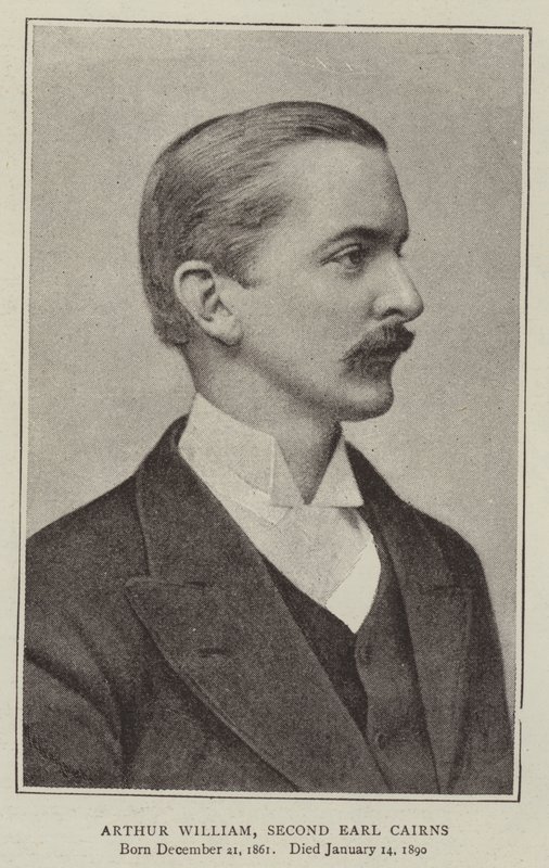 Arthur William, druhý hrabě Cairns od English Photographer