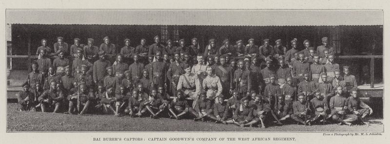 Bai Burehs Captors, kapitán Goodwyns Company ze západoafrického pluku od English Photographer