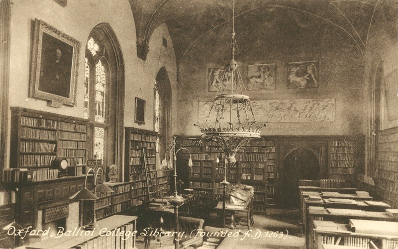 Balliol College Library, Oxford od English Photographer