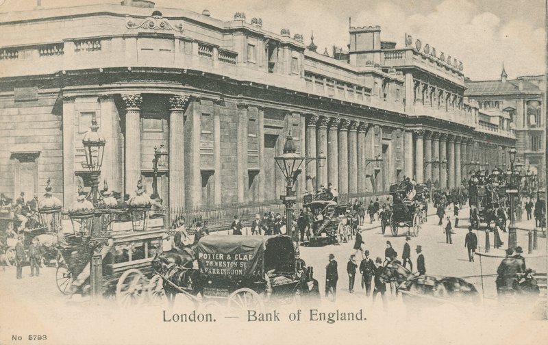 Bank of England, Londýn od English Photographer