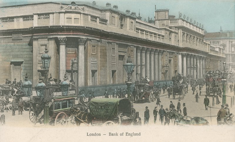 Bank of England, Londýn od English Photographer