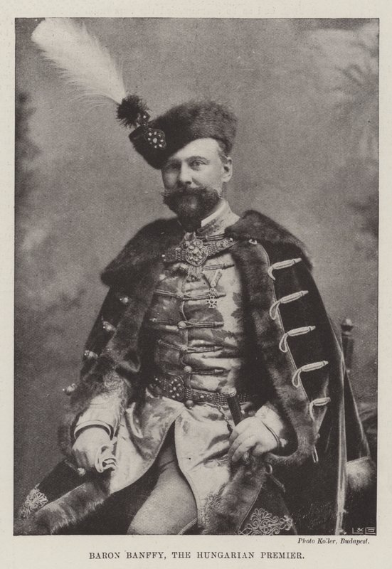 Baron Banffy, maďarský premiér od English Photographer