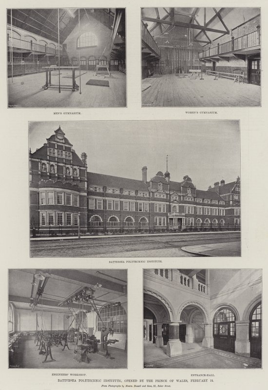 Battersea Polytechnic Institute, otevřen princem z Walesu, 24. února od English Photographer