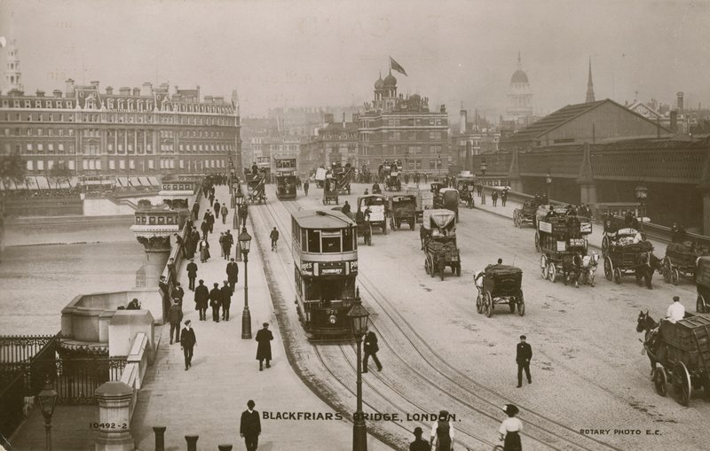 Blackfriars Bridge, Londýn od English Photographer