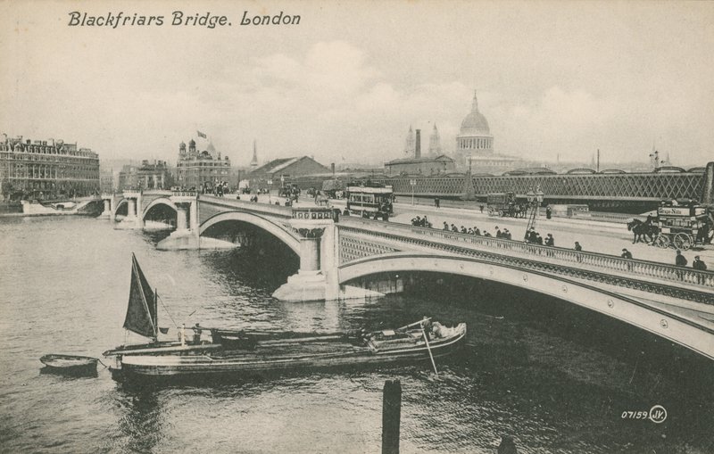 Blackfriars Bridge, Londýn od English Photographer