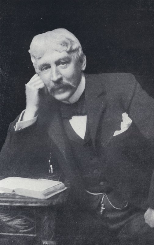 Bret Harte (černobílá fotografie) od English Photographer