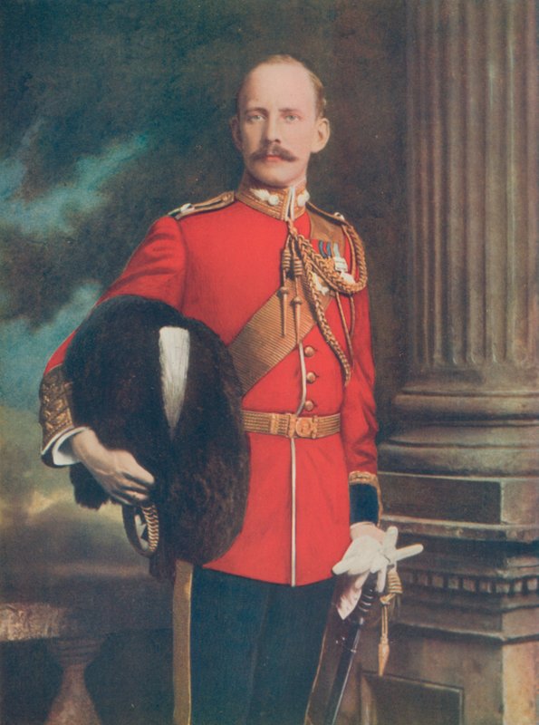 Brevet-major lord E. H. Cecil. Hlavní štábní důstojník v Mafeking během obléhání od English Photographer