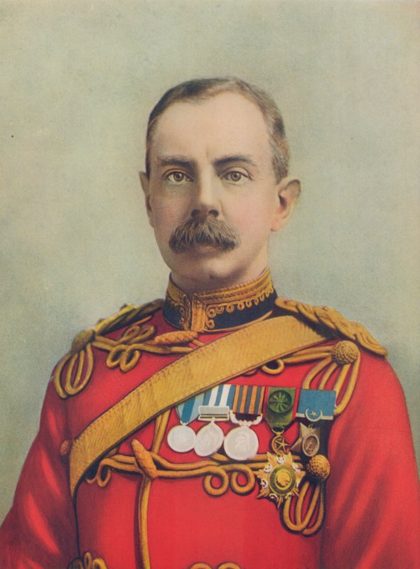 Brevet podplukovník H. C. O. Plumer. Velící v Tull, Rhodesia od English Photographer