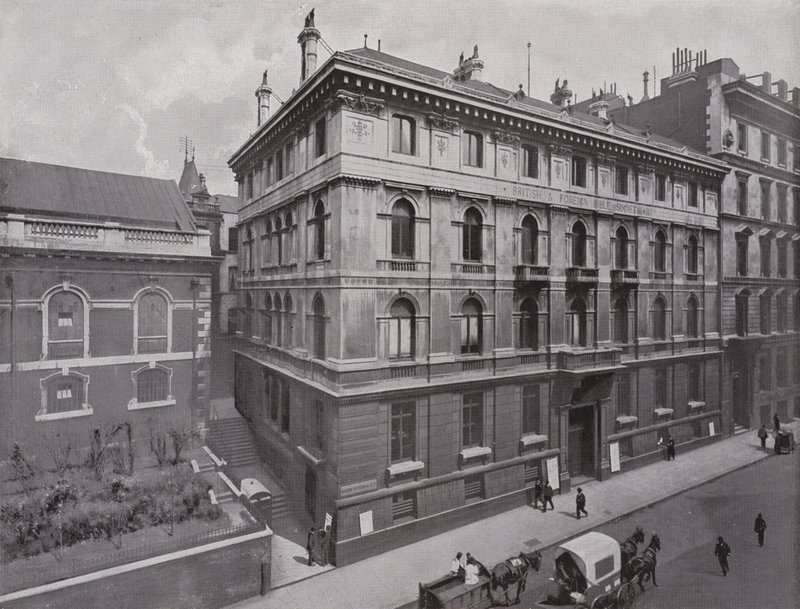 Dům britské a zahraniční biblické společnosti, Queen Victoria Street od English Photographer