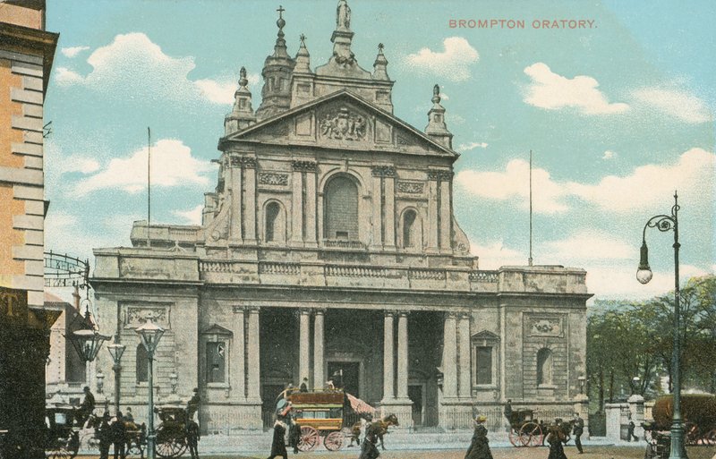 Brompton Oratory od English Photographer