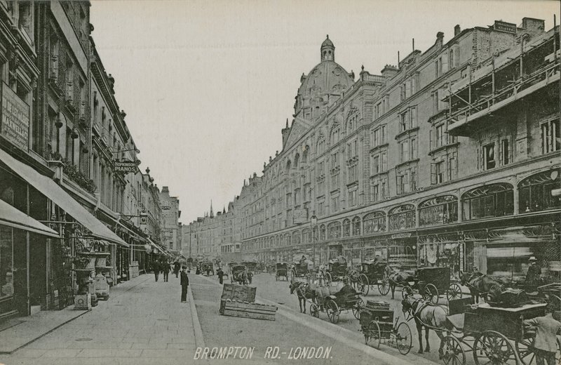 Brompton Road, Londýn od English Photographer