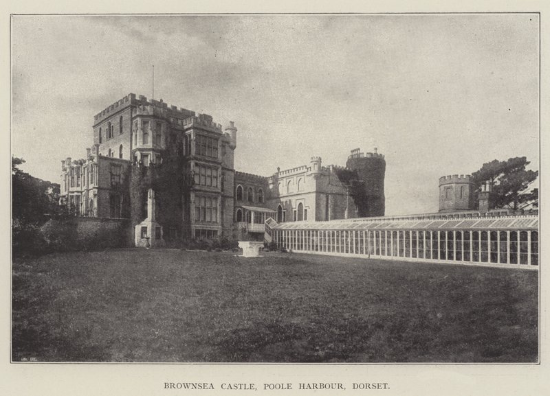 Brownsea Castle, Poole Harbour, Dorset od English Photographer