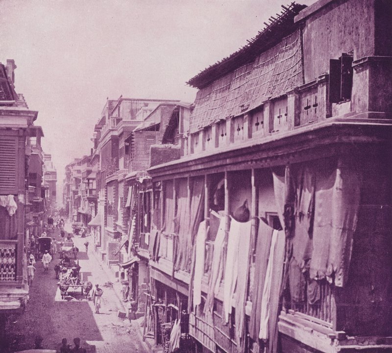 Burra Bazar, Kalkata od English Photographer