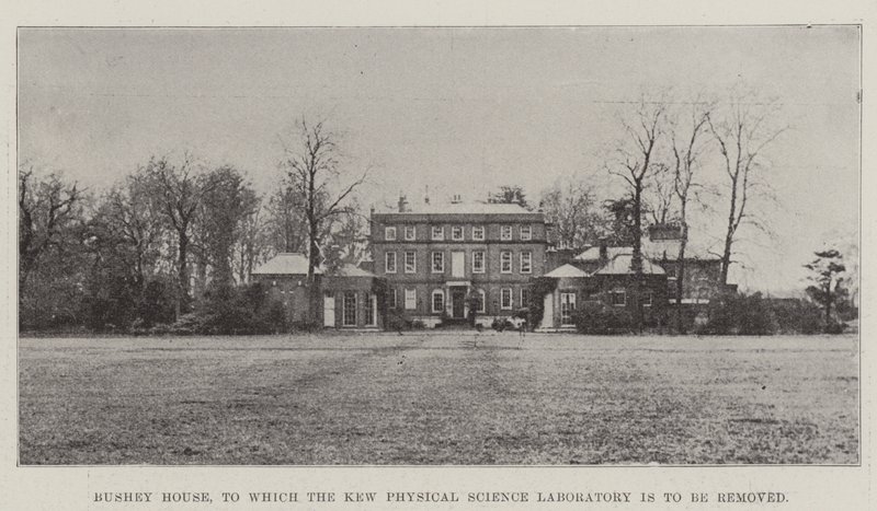 Bushey House, ke kterému má být zničena Kew Physical Science Laboratory od English Photographer