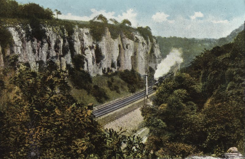 Buxton, Ashwood Dale od English Photographer