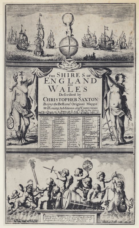 C Saxton, The Shires of England, G Willdey od English Photographer