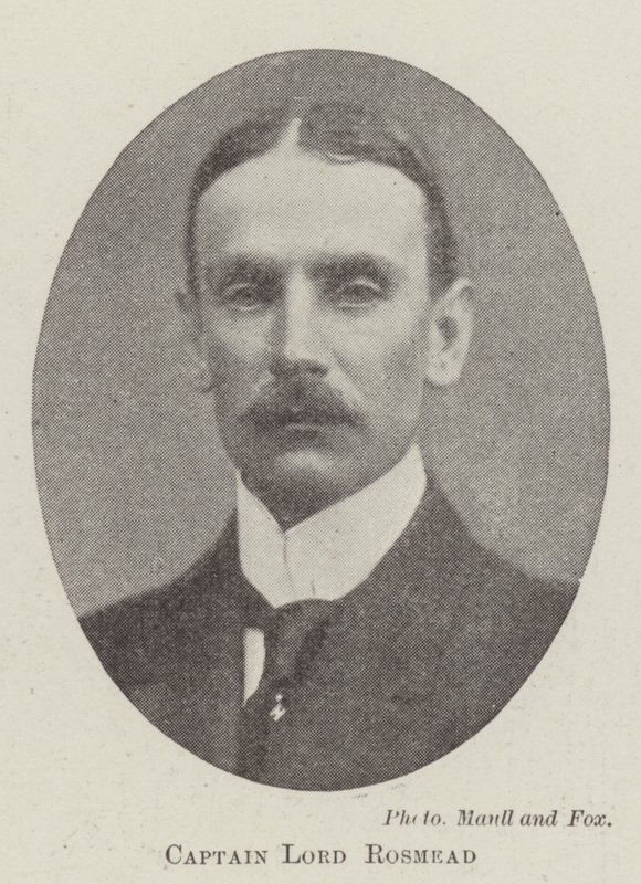 Kapitán lord Rosmead od English Photographer