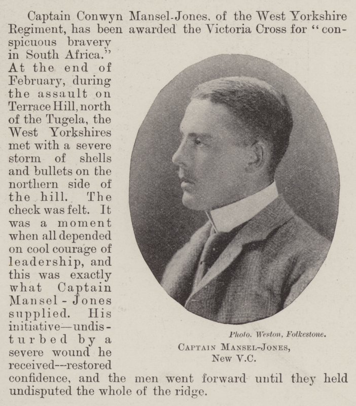 Kapitán Mansel-Jones, nový VC od English Photographer