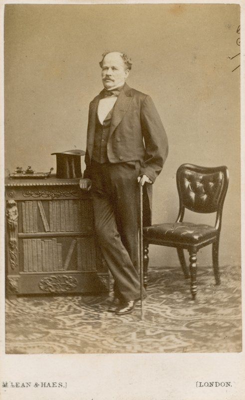 Kapitán Matthew Fontaine Maury , americký hydrograf od English Photographer