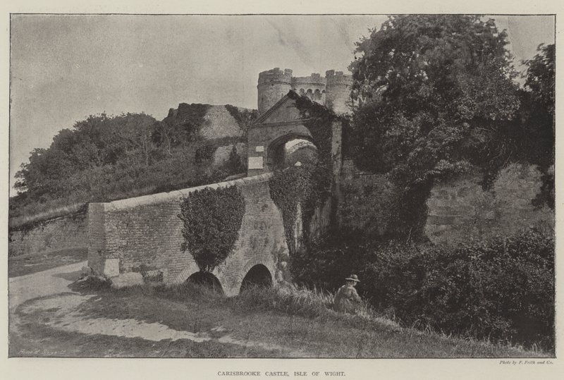 Hrad Carisbrooke, Isle of Wight od English Photographer