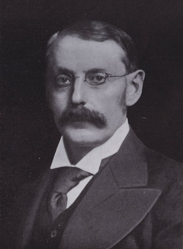 Charles A Parsons (čb fotografie) od English Photographer