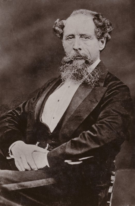 Charles Dickens (1812-1870), anglický romanopisec od English Photographer