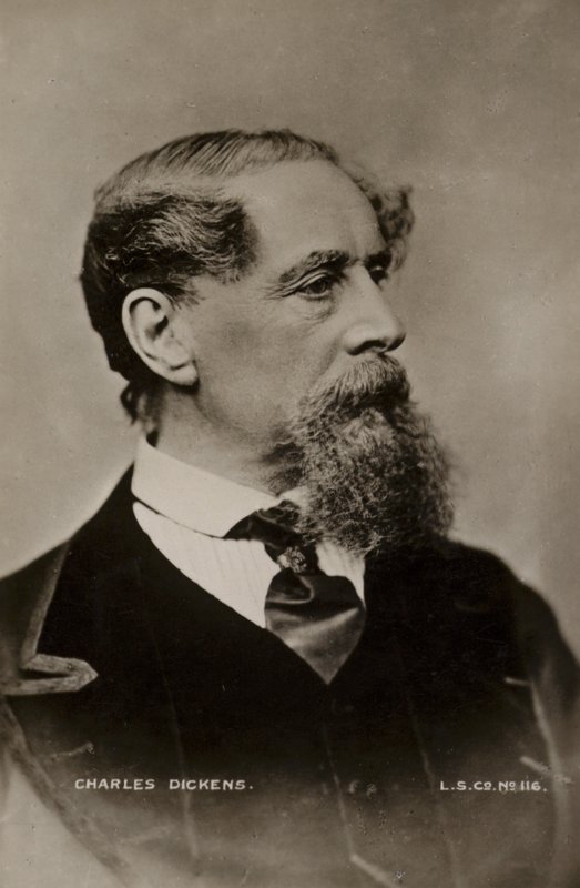 Charles Dickens (1812-1870), anglický romanopisec od English Photographer