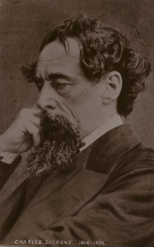 Charles Dickens (1812-1870), anglický romanopisec od English Photographer