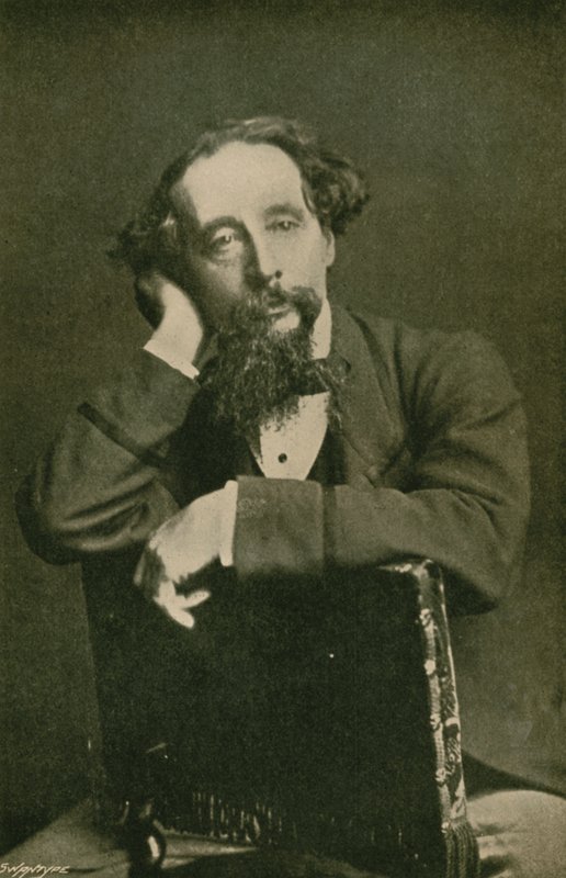 Charles Dickens od English Photographer