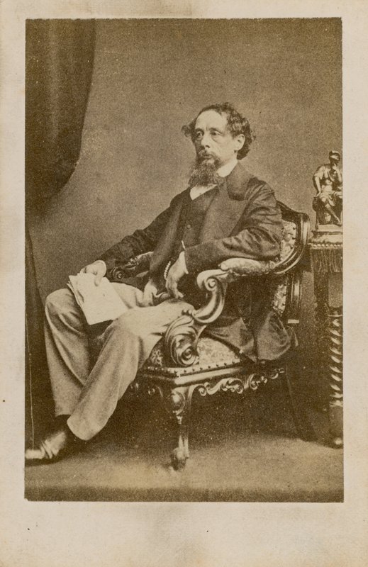 Charles Dickens od English Photographer