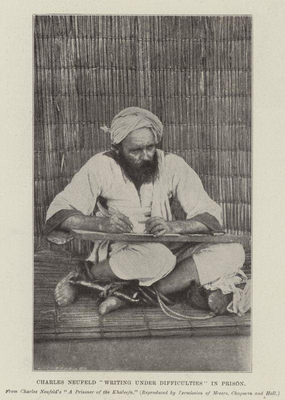 Charles Neufeld píše pod Potíže ve vězení od English Photographer
