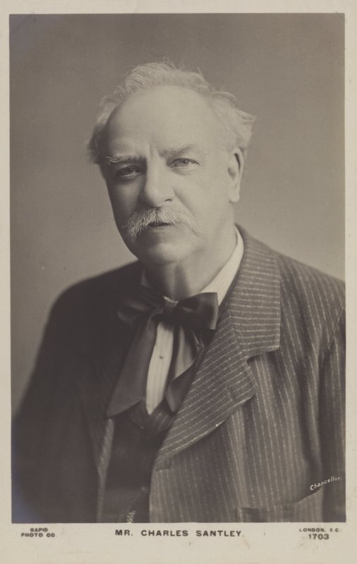 Charles Santley, anglický barytonista od English Photographer
