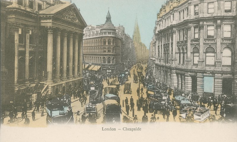 Cheapside, Londýn od English Photographer