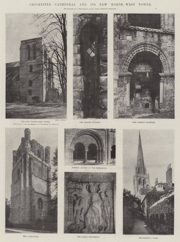 Chichesterská katedrála a její nová severozápadní věž od English Photographer