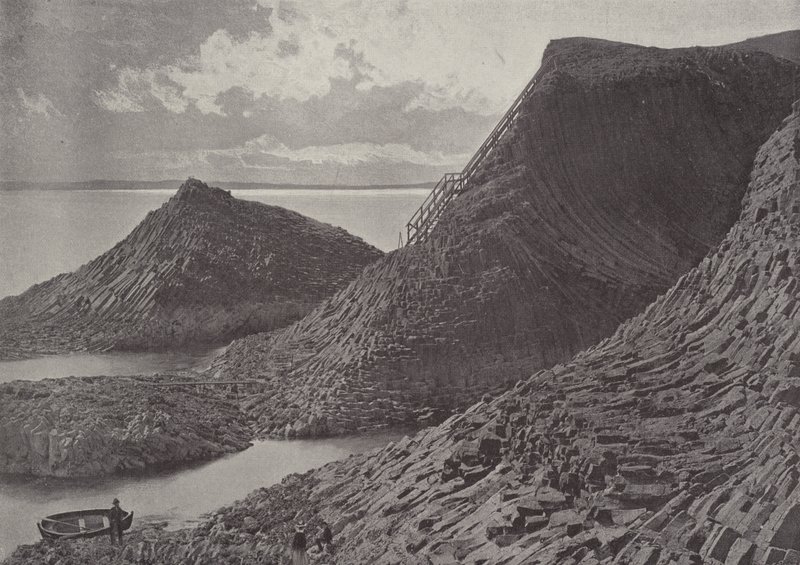 Jeskyně škeble, Staffa od English Photographer