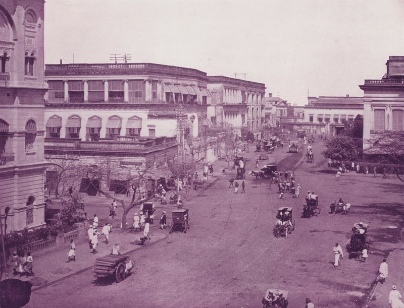 Clive Street, Kalkata od English Photographer