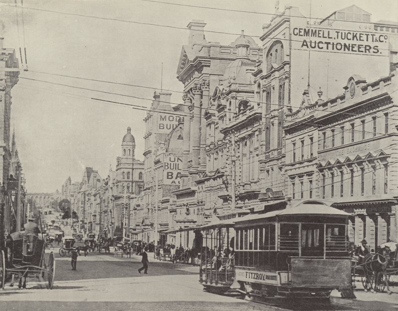 Collins Street, Melbourne od English Photographer