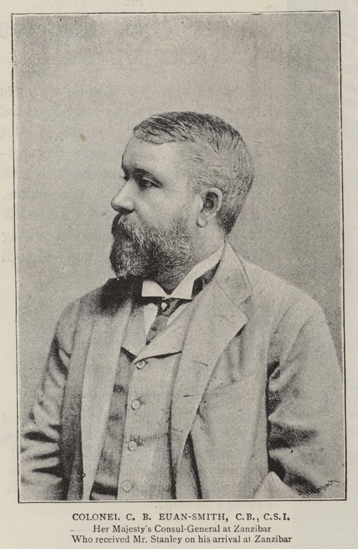 Plukovník C B Euan-Smith, CB, CSI od English Photographer