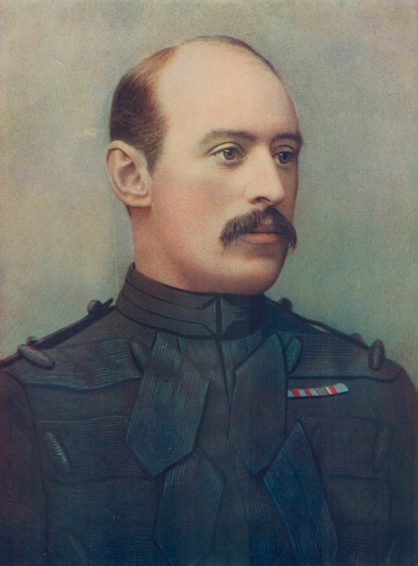 Plukovník RG Kekewich, Loyal North Lancashire Regiment. Obránce Kimberley od English Photographer