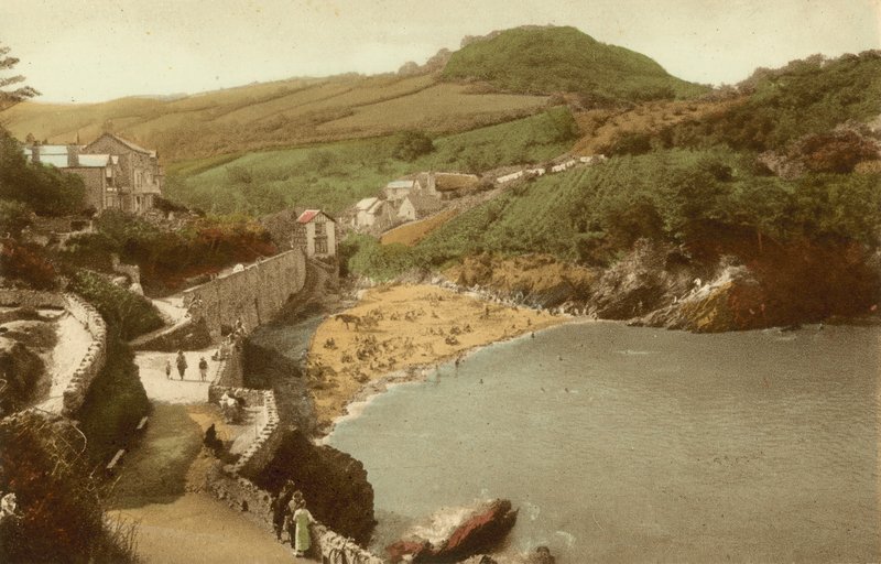 Combe Martin, Newbury Beach od English Photographer