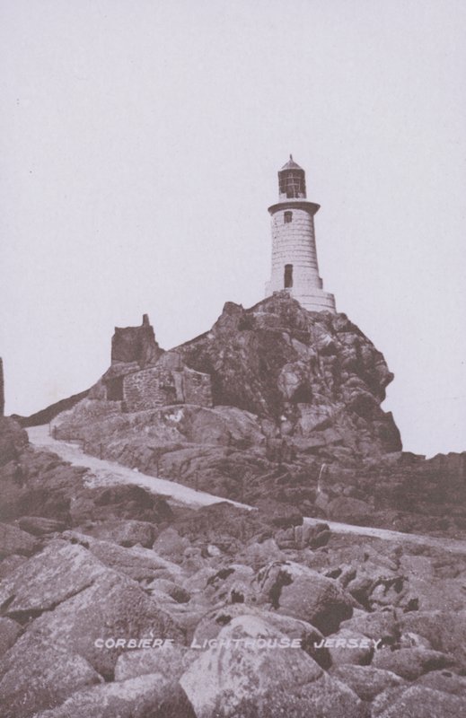 Maják Corbiere Jersey (č/b fotografie) od English Photographer