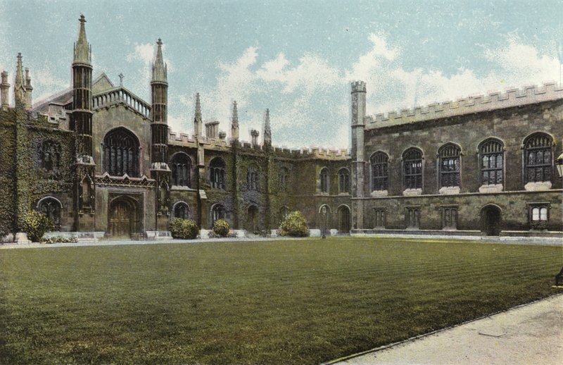 Corpus Christi College, New Court od English Photographer