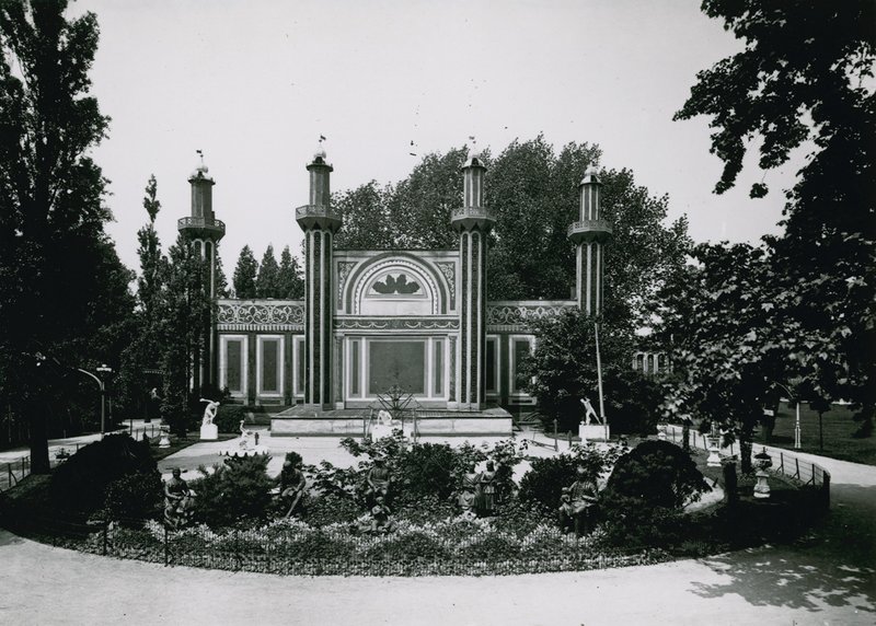 Cremorne Gardens; Londýn: Chrám ohňostrojů od English Photographer