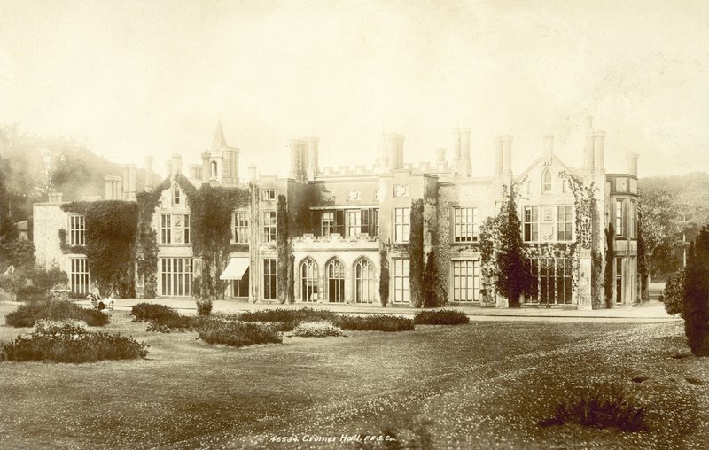 Cromer Hall, Norfolk (černobílá fotografie) od English Photographer