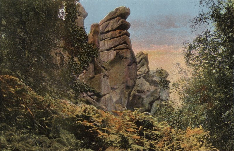 Cromford Black Rocks od English Photographer